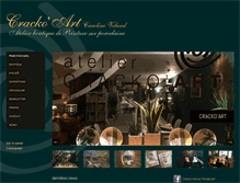 Tablet Screenshot of crackoart.com